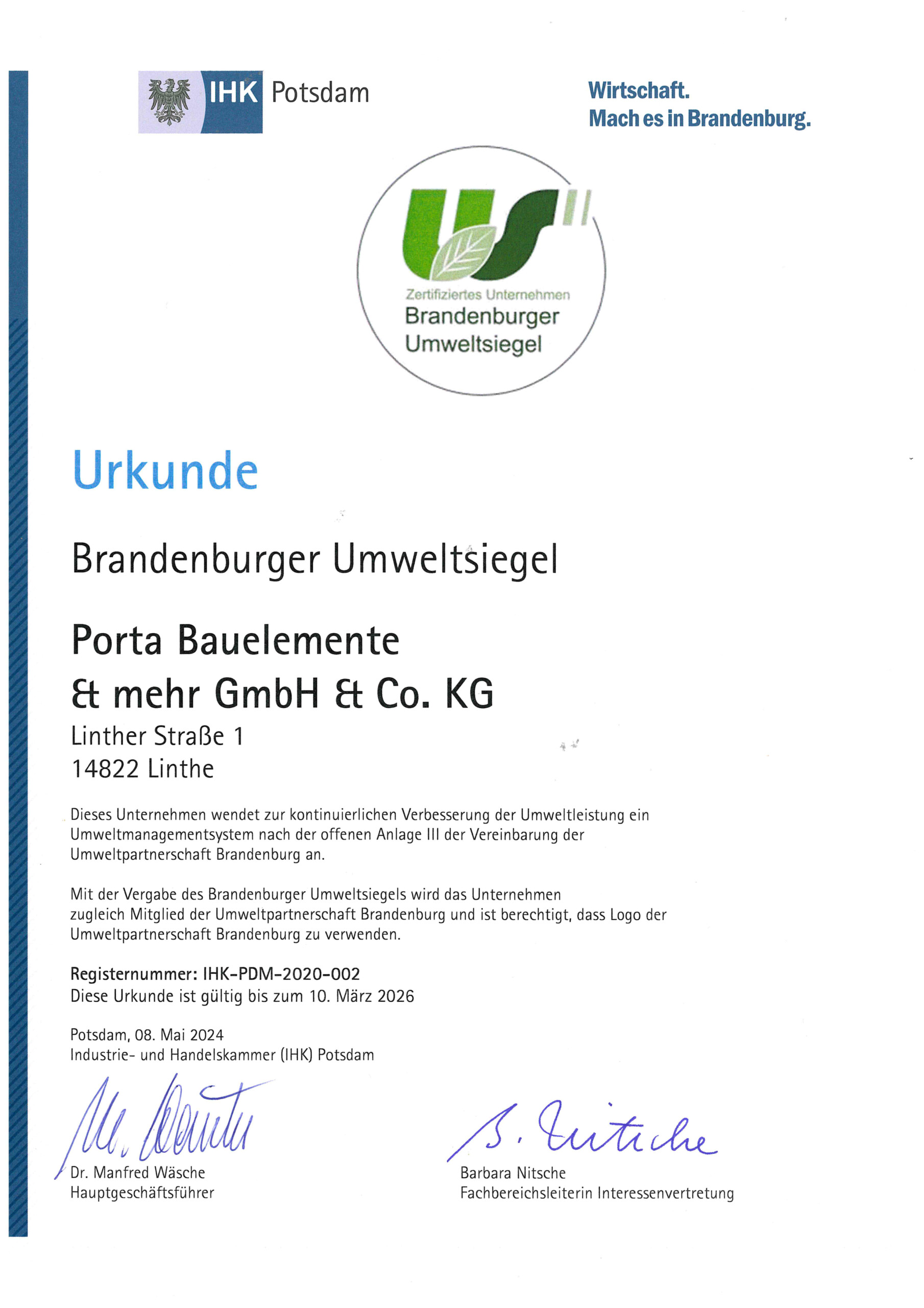 Umweltsiegel